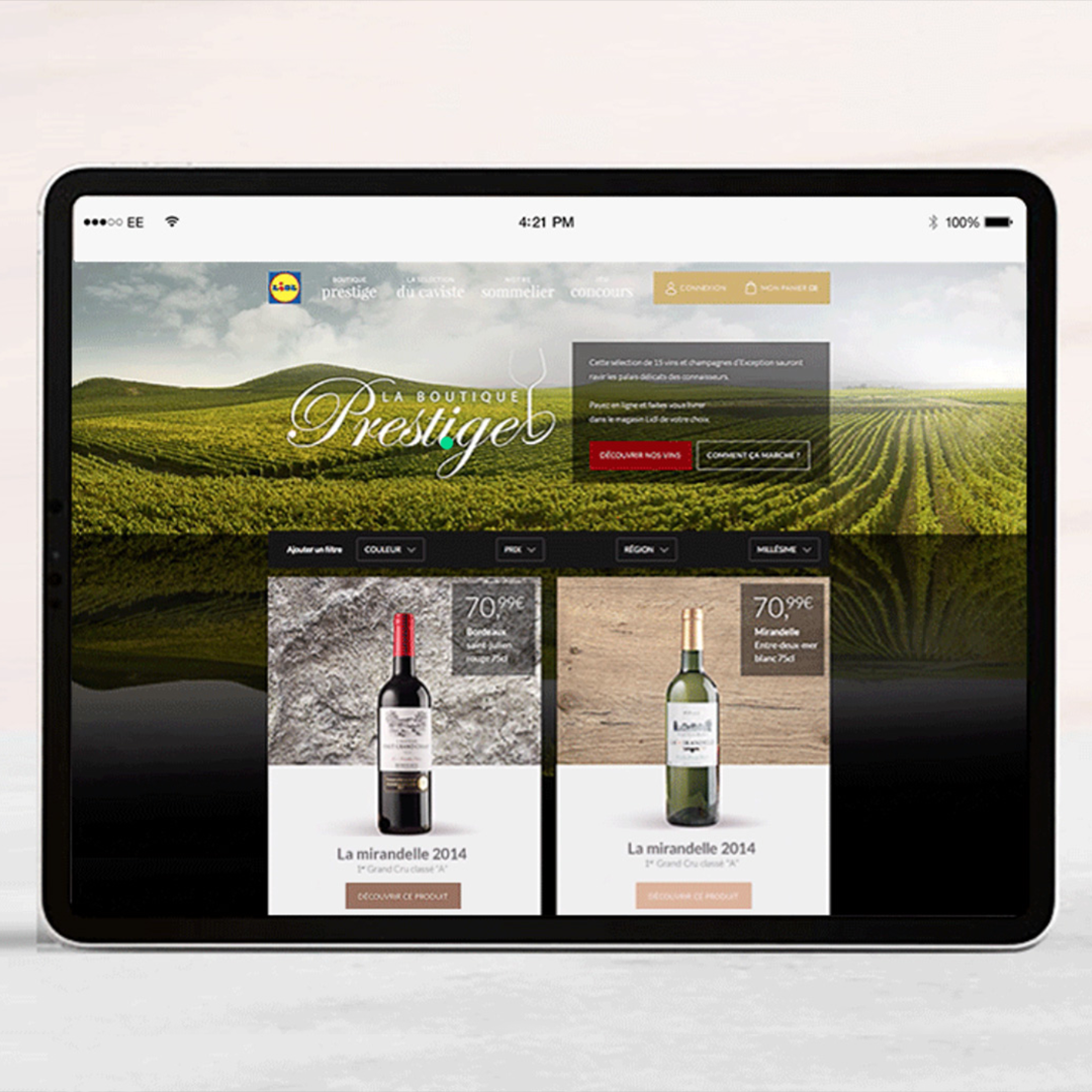 Foire aux vins - activation digitale